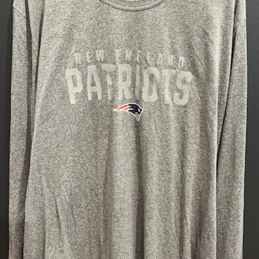 New England Patriots Fanatics 3XL Long Sleeve Performance T-Shirt
